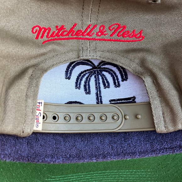 FRED SEGAL MITCHELL & NESS PRO PINCH SNAPBACK HAT Green Adjustable Fit NEW - Picture 4 of 6